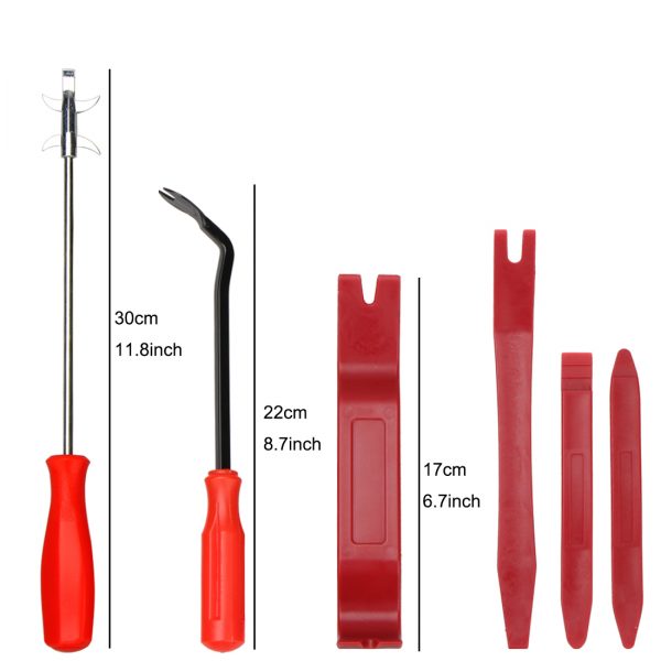 Auto Trim Removal Tool Kit, Geen Krassen Plastic Wrikken Tool Kit
