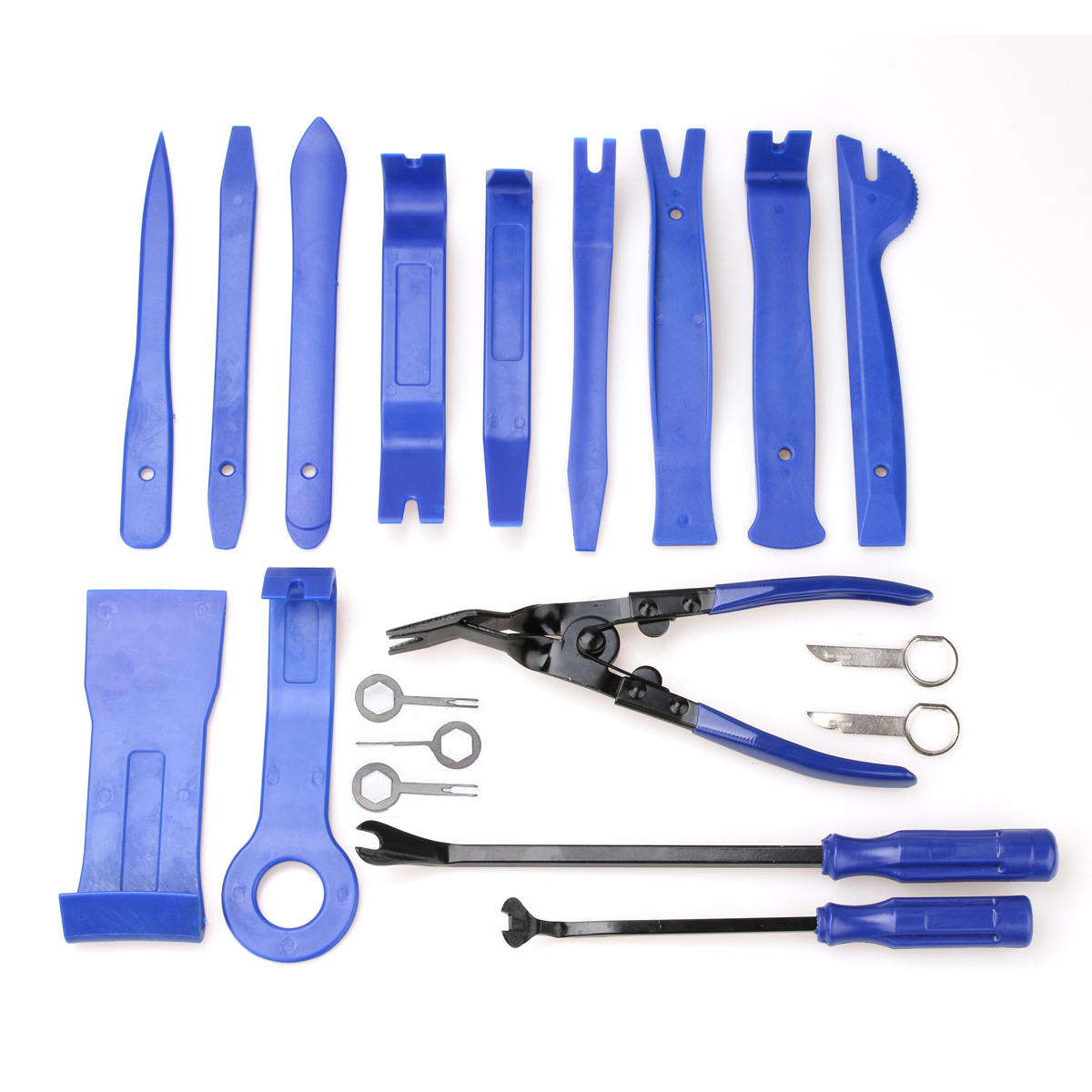 19Pcs Trim Removal Tool,Car Panel Door Audio Trim Removal Tool Kit